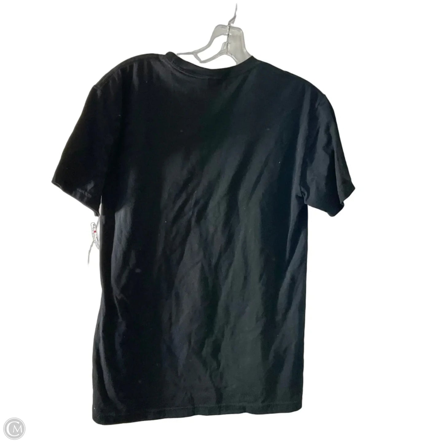 Athletic Top Short Sleeve By Bella + Canvas In Black, Size: S