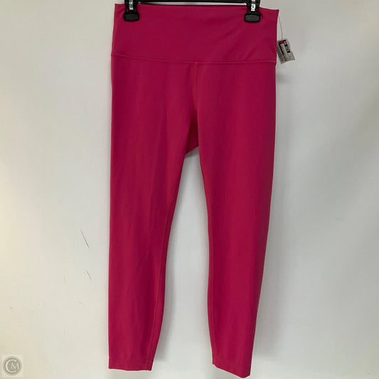 Athletic Leggings Capris By Lululemon In Pink, Size: 10