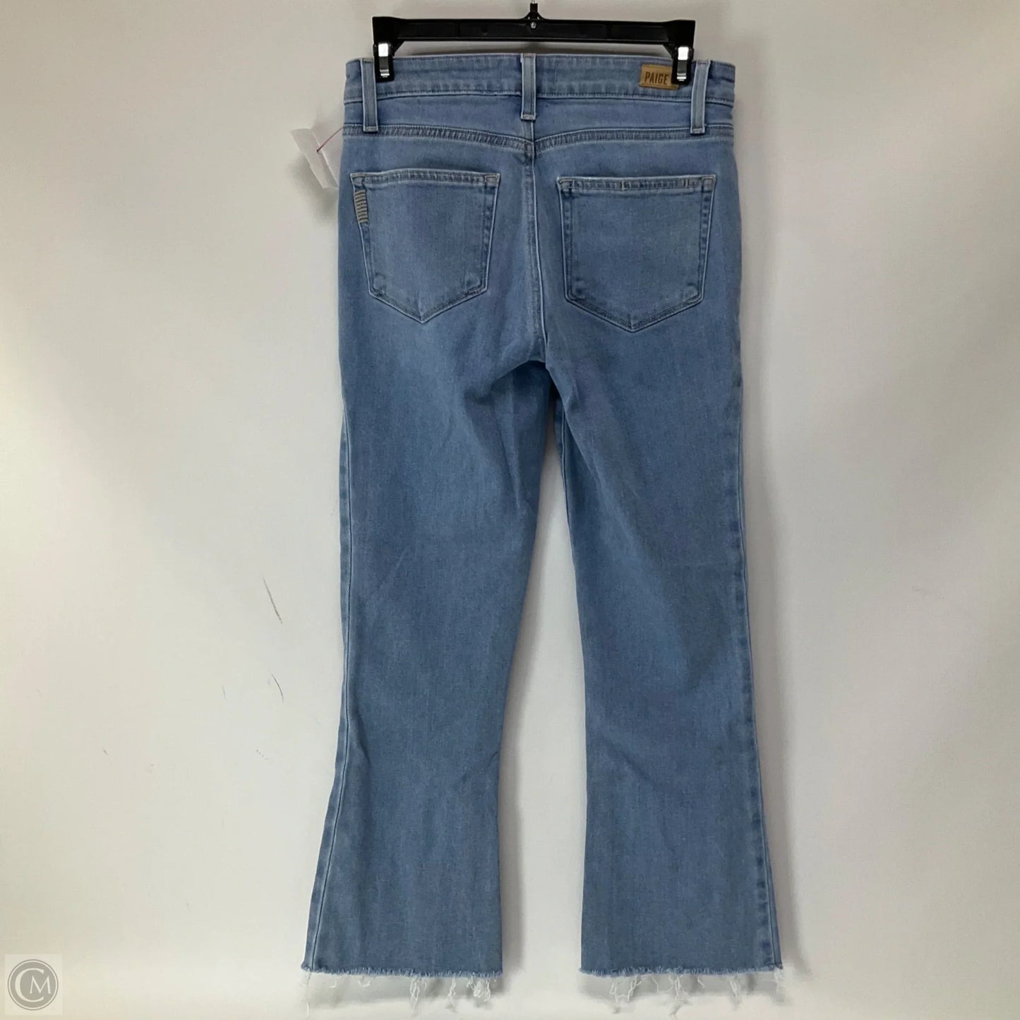 Jeans Flared By Paige In Blue Denim, Size: 2
