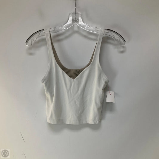 Athletic Bra By Lululemon In White, Size: 6