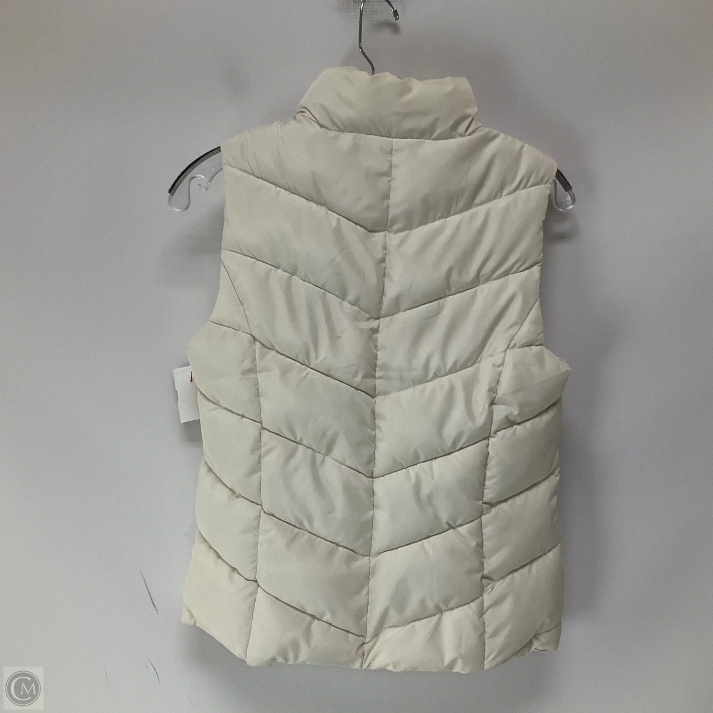Vest Puffer & Quilted By Cole-haan In White, Size: Xs