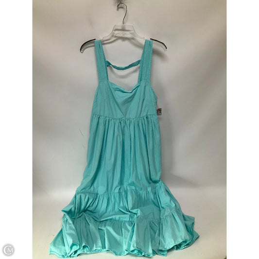 Dress Casual Midi By Anthropologie In Blue, Size: M