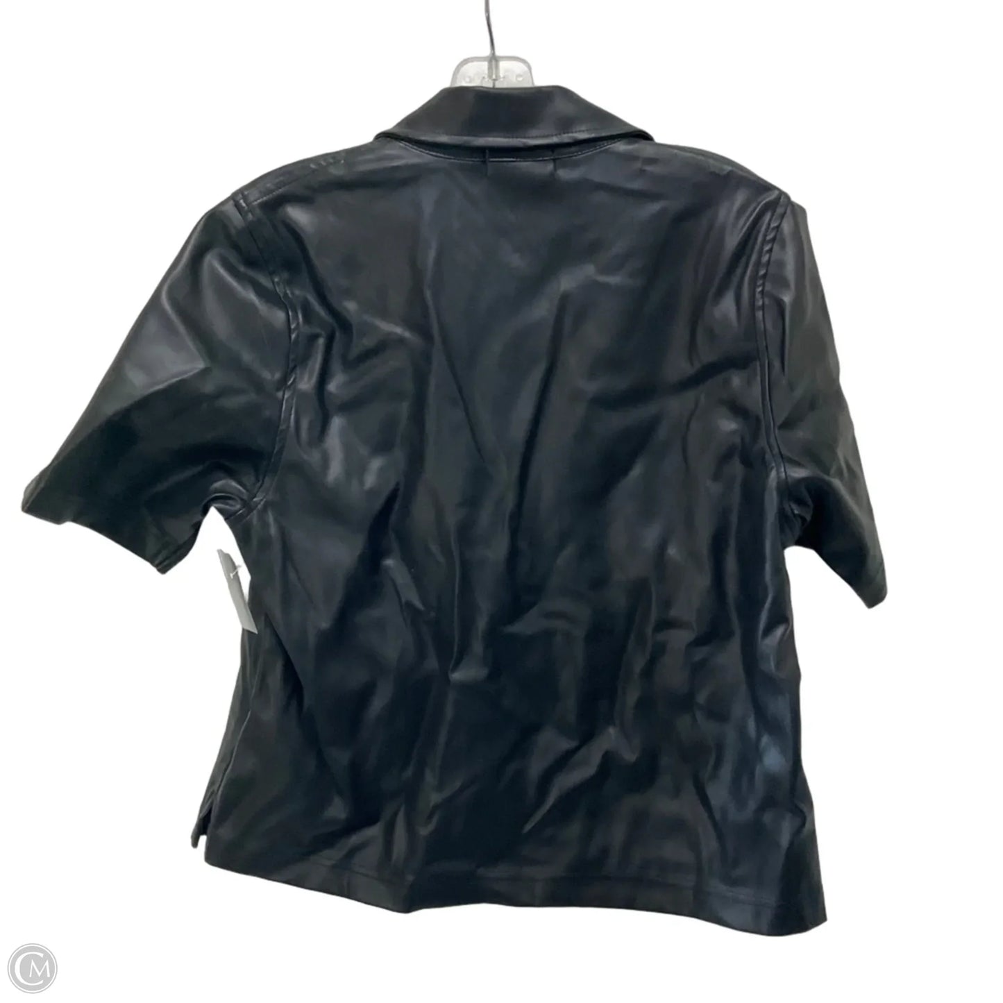 Top Short Sleeve By Evereve In Black, Size: S