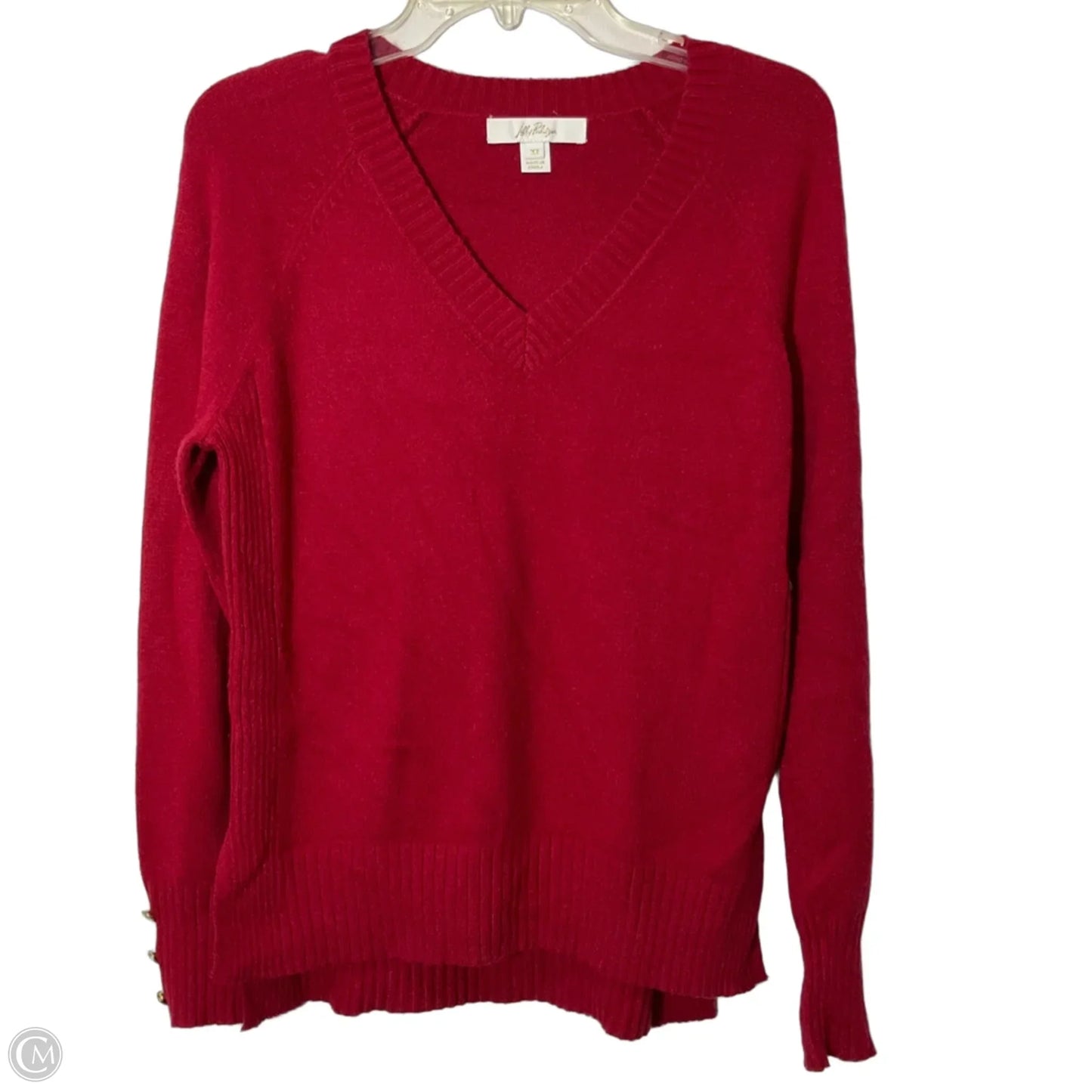 Sweater Designer By Lilly Pulitzer In Red, Size: Xs