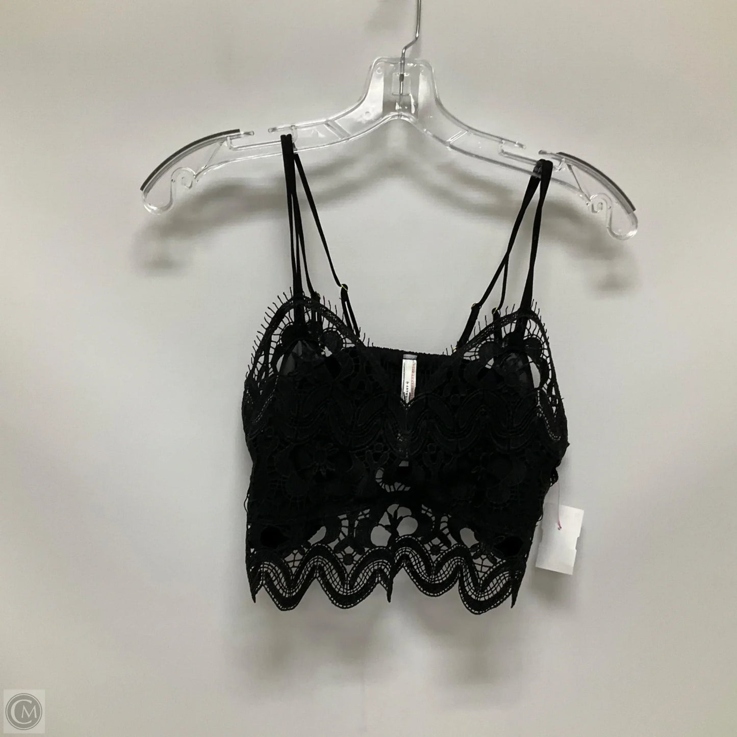 Bralette By Anthropologie In Black, Size: Xl