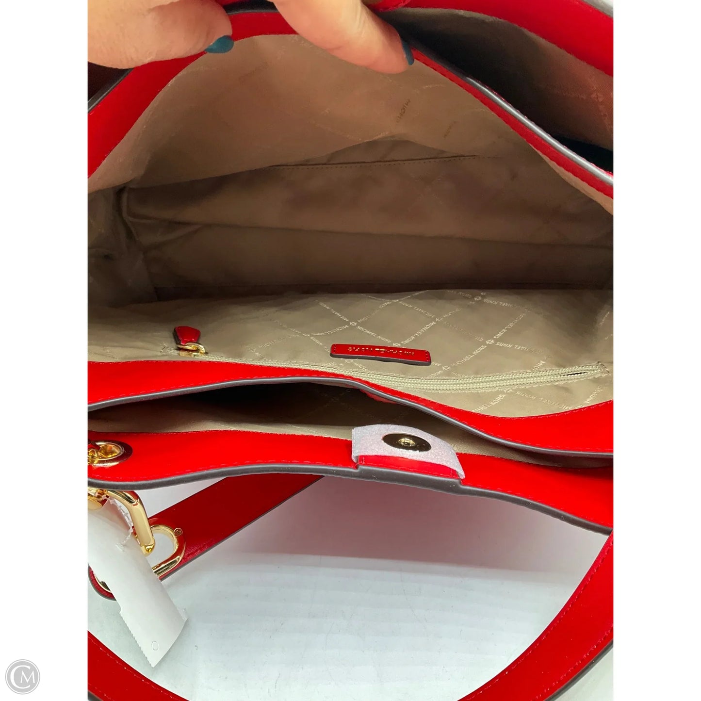 Handbag Designer By Michael Kors, Size: Medium