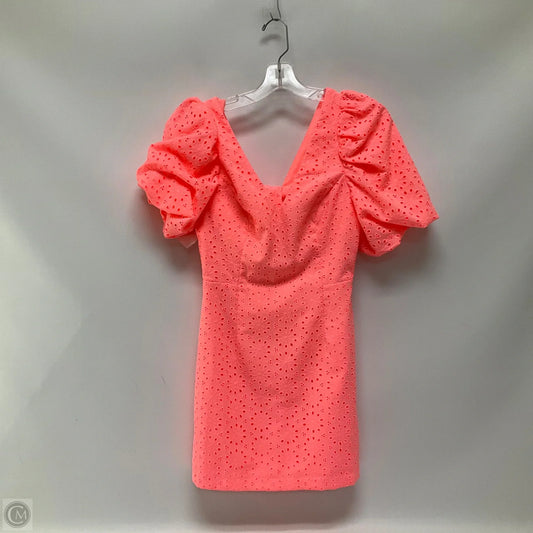 Dress Designer By Lilly Pulitzer In Orange, Size: 0