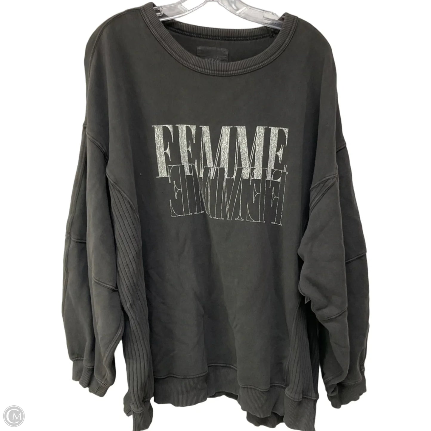 Top Long Sleeve By Aerie In Black, Size: Xl