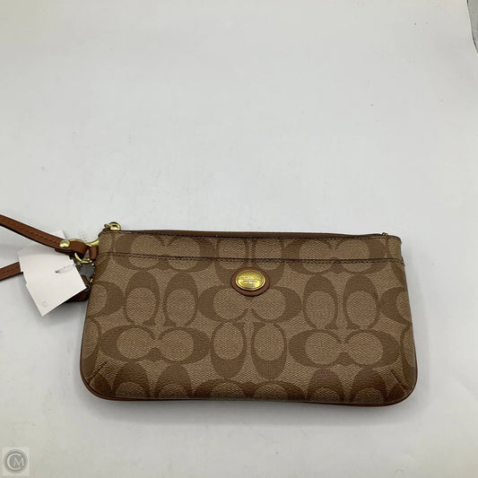Wristlet Designer By Coach, Size: Medium