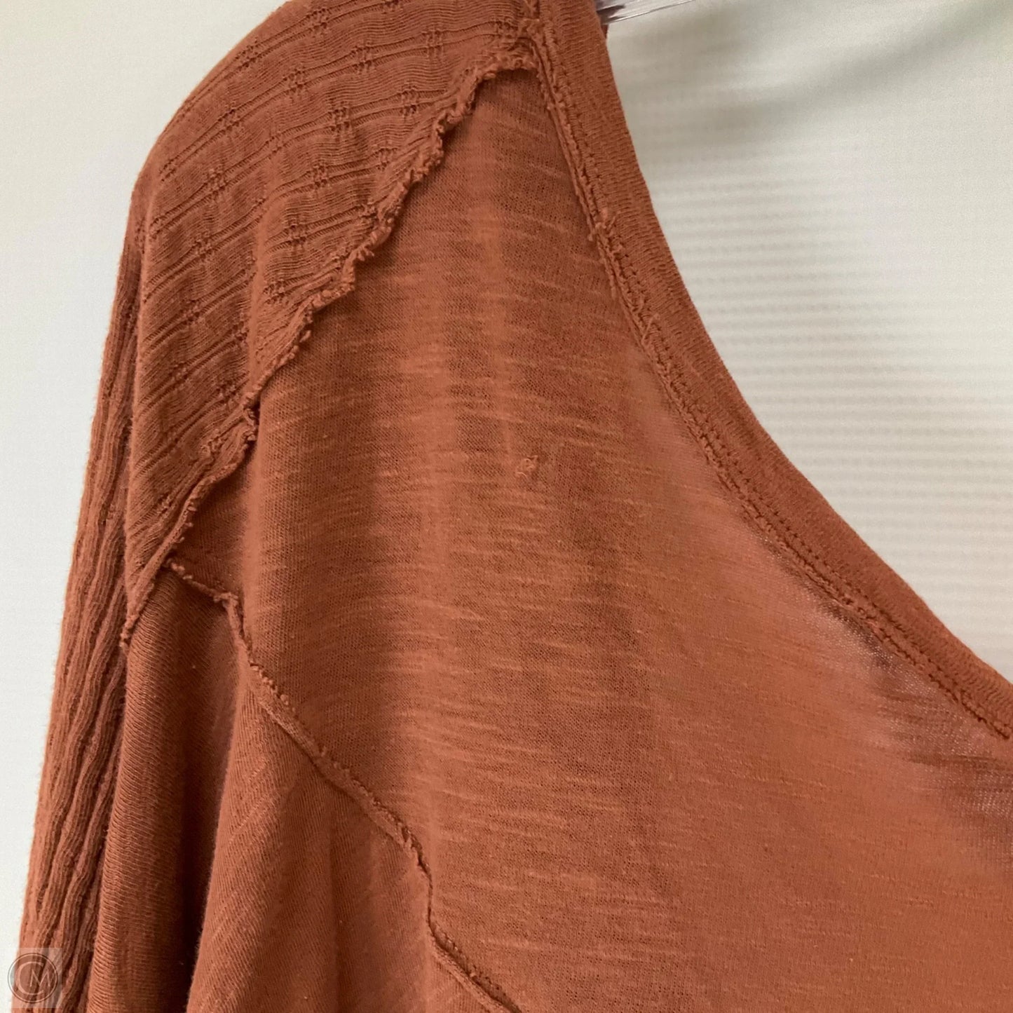 Top Long Sleeve By We The Free In Brown, Size: M