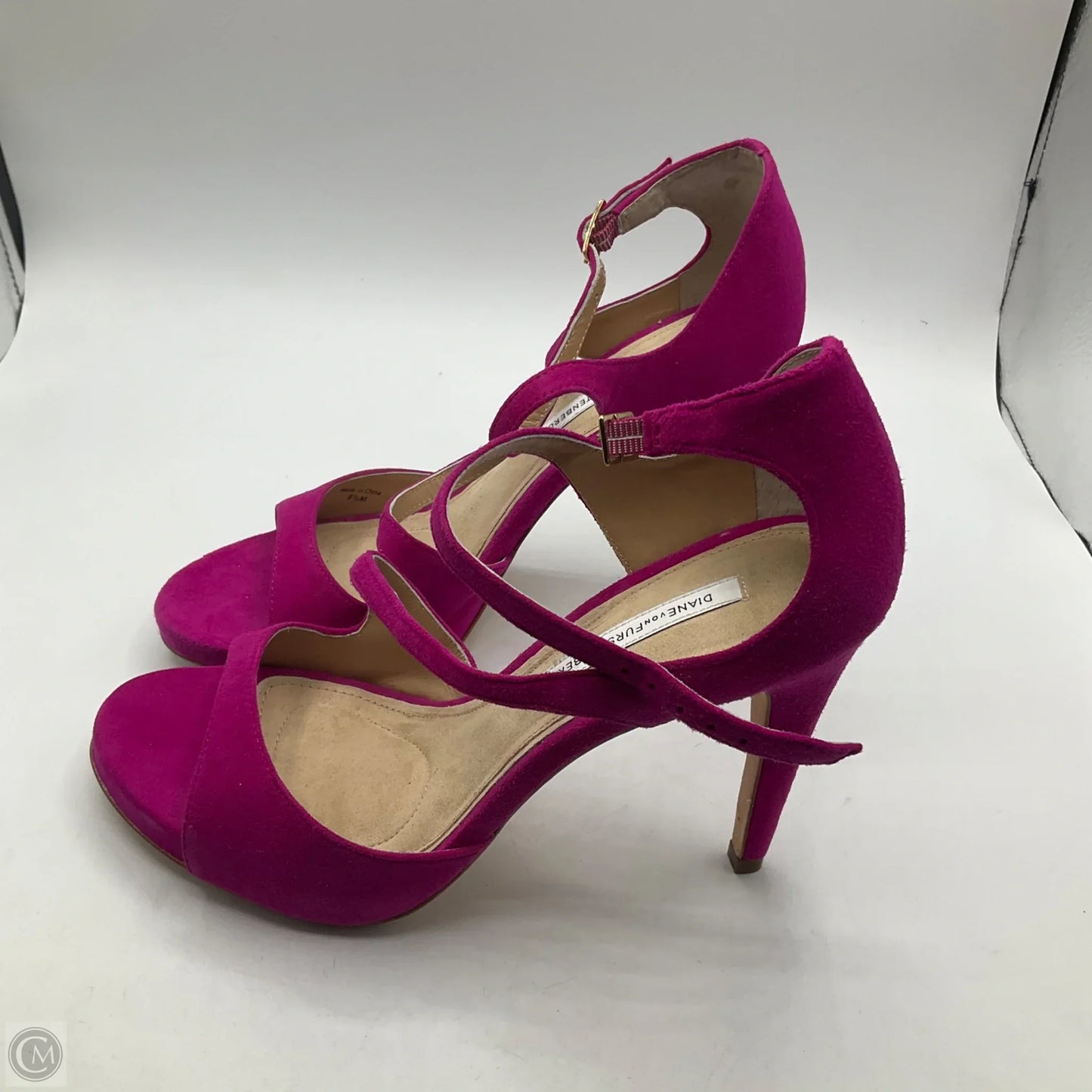 Shoes Designer By Diane Von Furstenberg In Pink, Size: 8.5