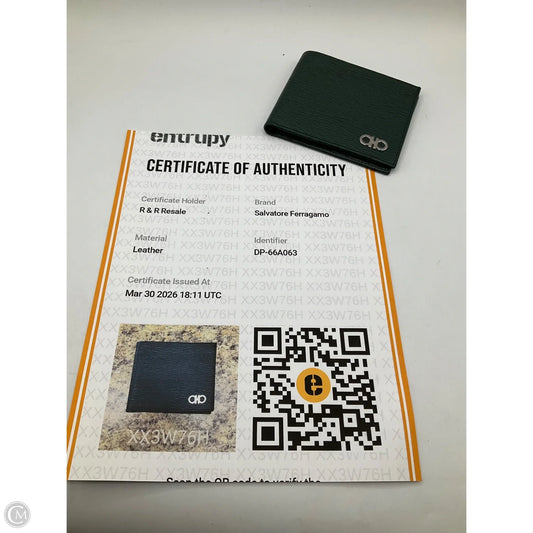 Wallet Luxury Designer By Ferragamo, Size: Medium