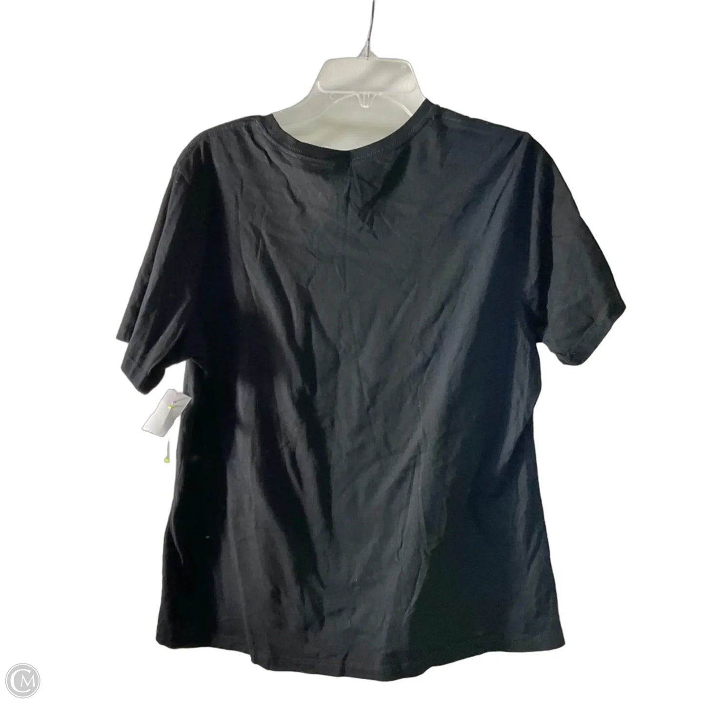Athletic Top Short Sleeve By Bella + Canvas In Black, Size: Xl