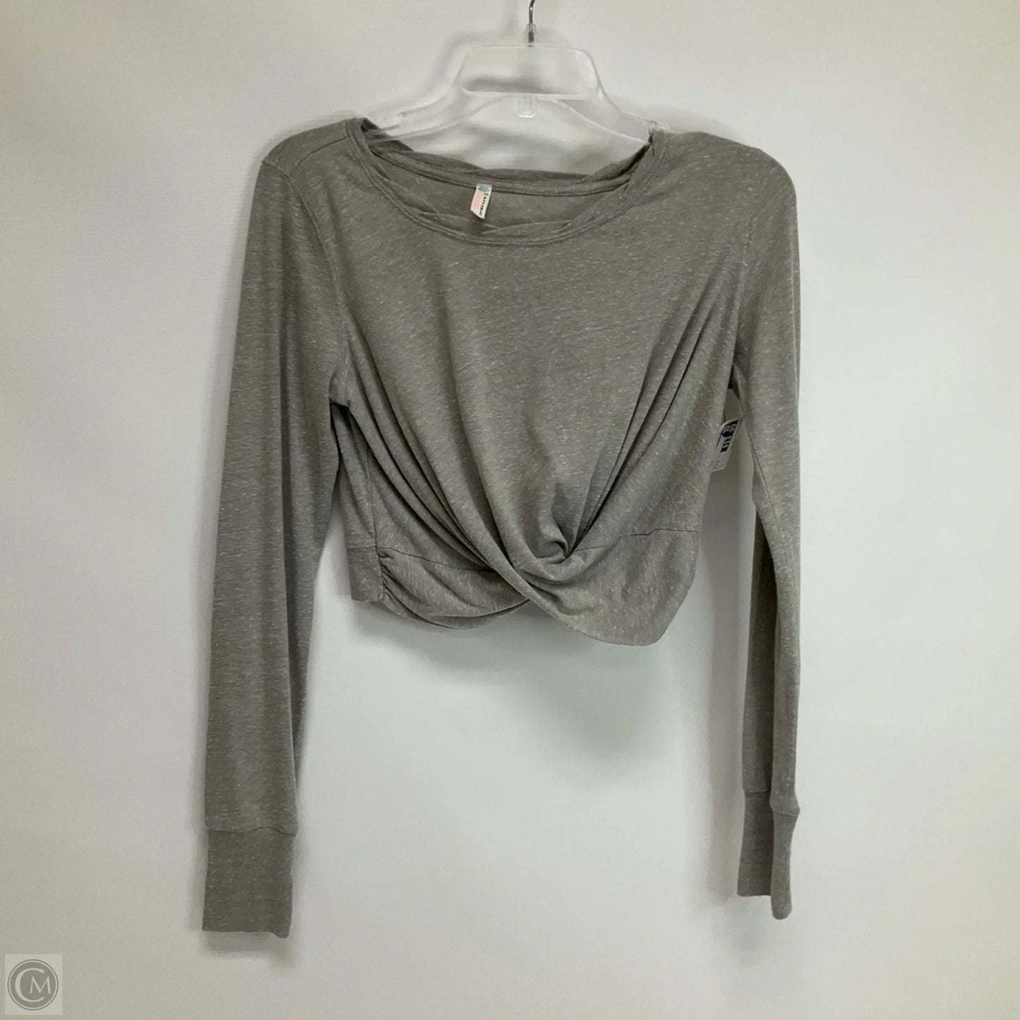 Top Long Sleeve By Free People In Grey, Size: S