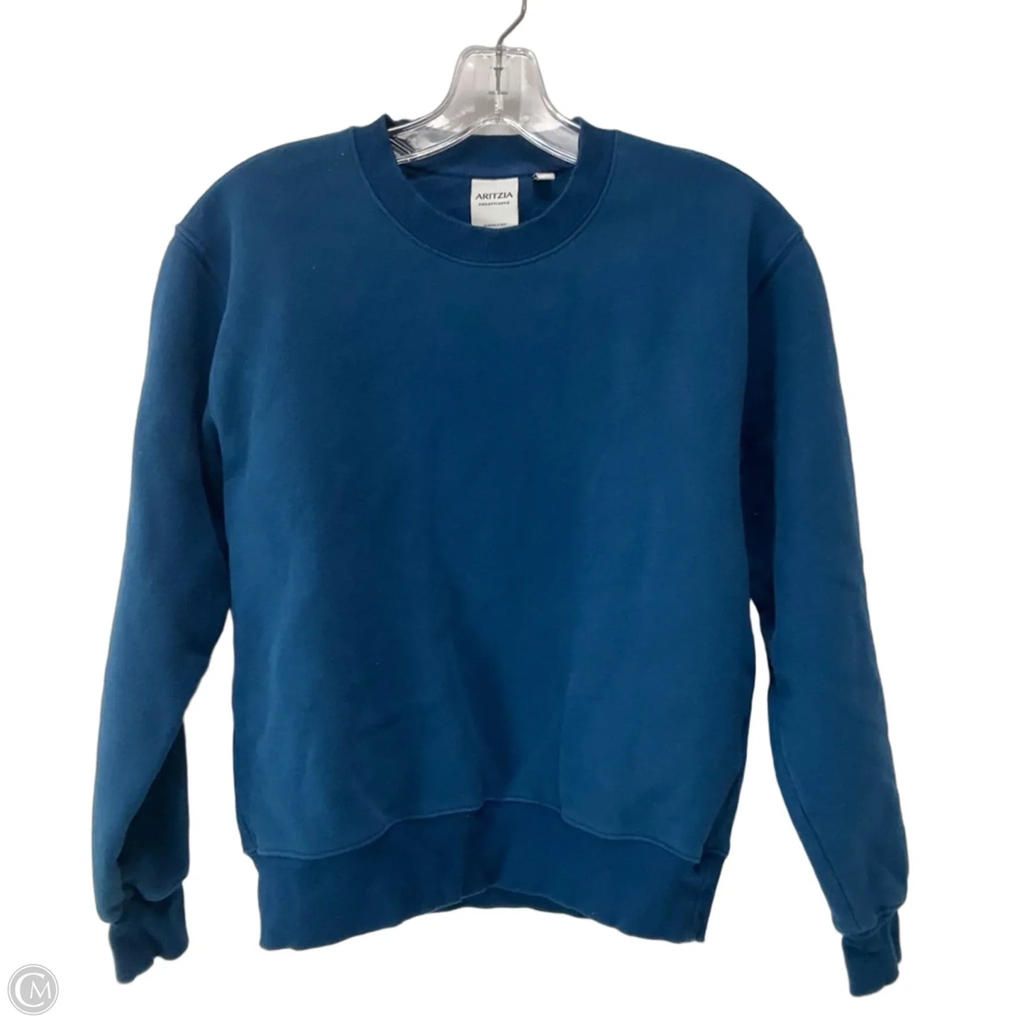 Sweatshirt Crewneck By Aritzia In Blue, Size: Xxs