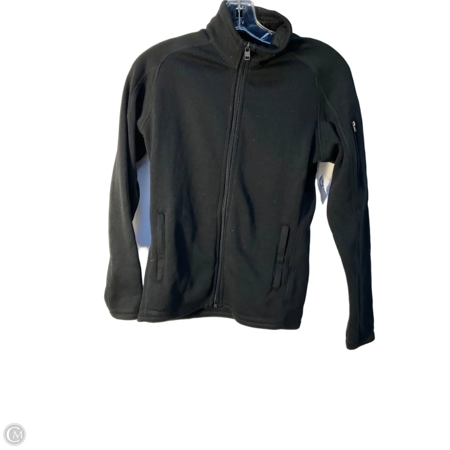 Jacket Fleece By Quince In Black, Size: Xs