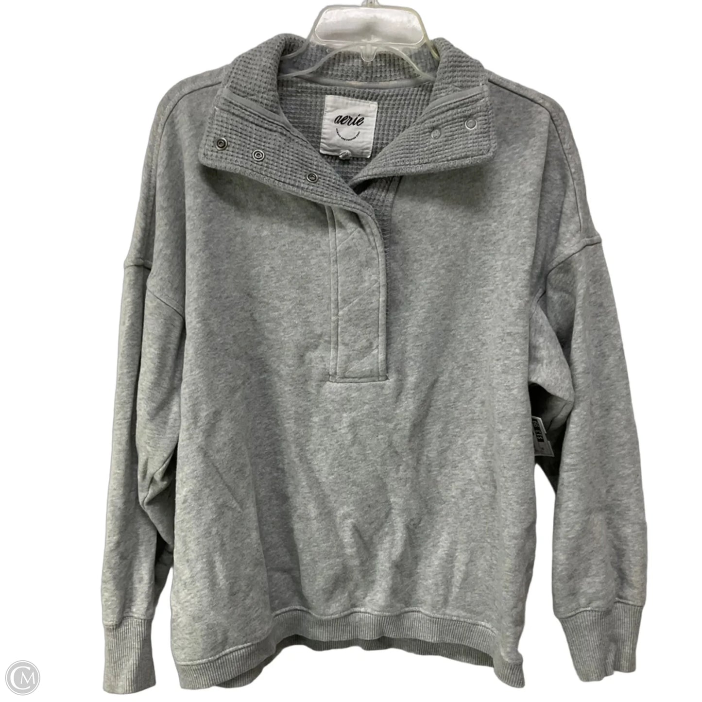 Sweatshirt Collar By Aerie In Grey, Size: Xs