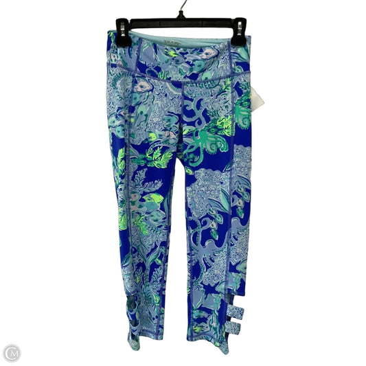 Pants Designer By Lilly Pulitzer In Blue & Green, Size: S