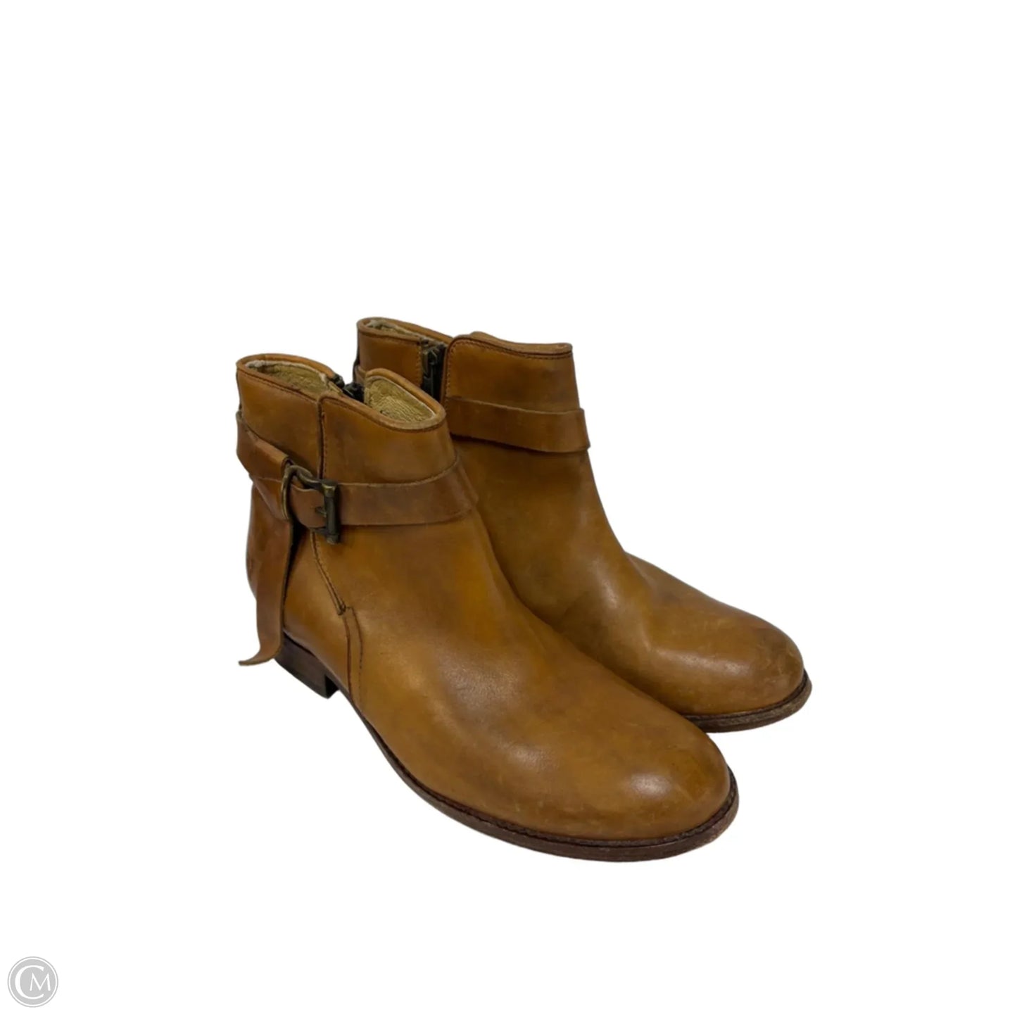 Boots Designer By Frye In Brown, Size: 7