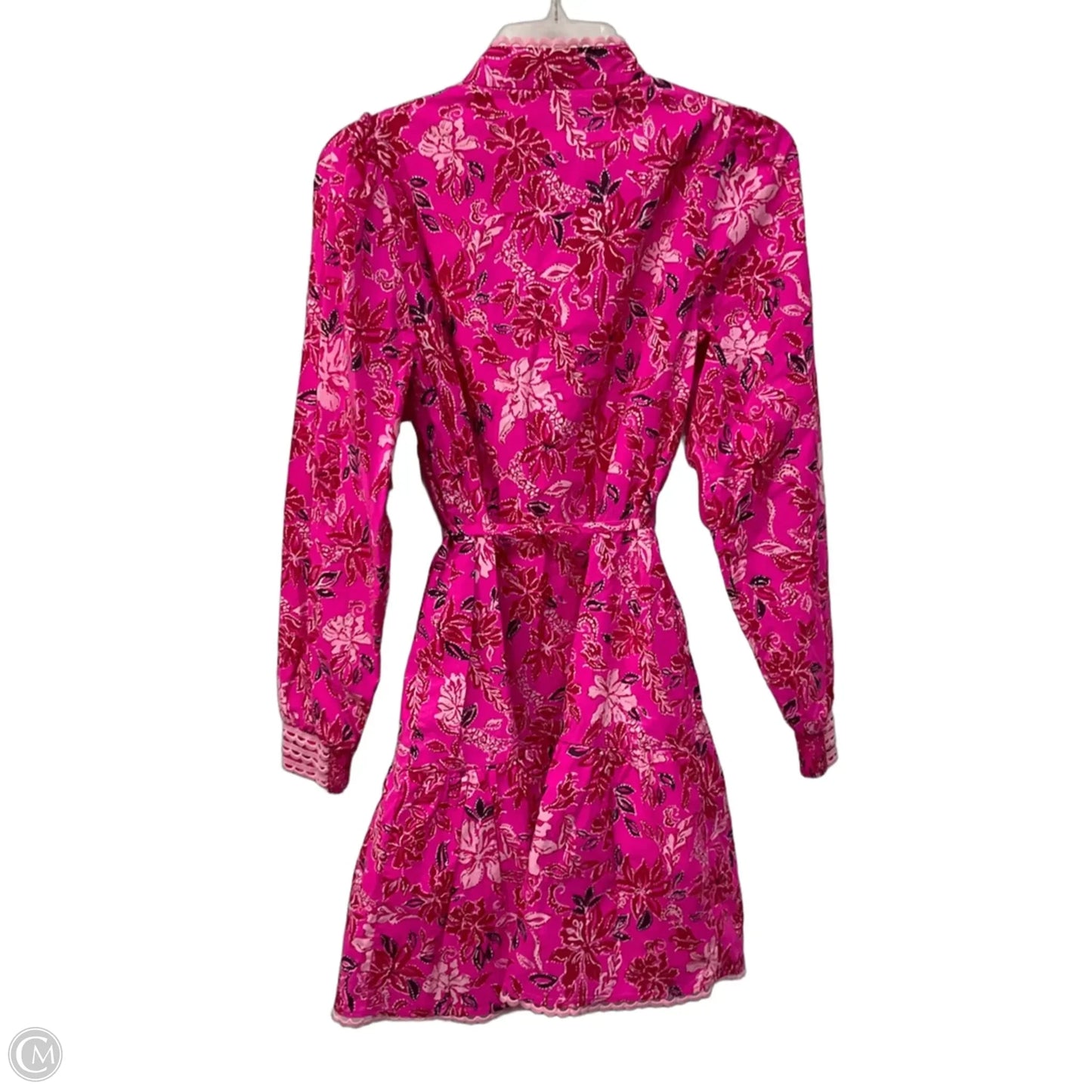 Dress Designer By Lilly Pulitzer In Pink & Red, Size: 0