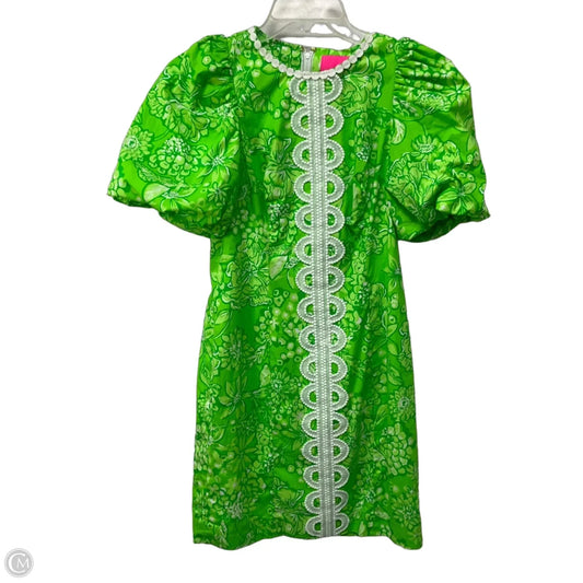 Dress Designer By Lilly Pulitzer In Green, Size: 0