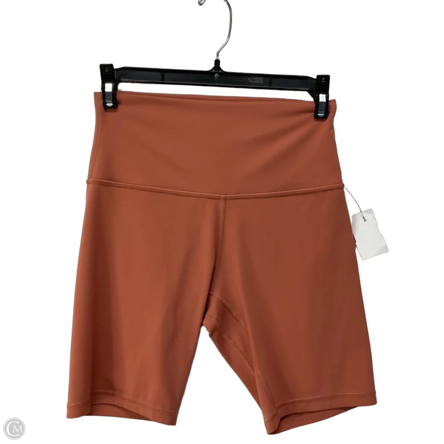 Athletic Shorts By Lululemon In Orange, Size: 6