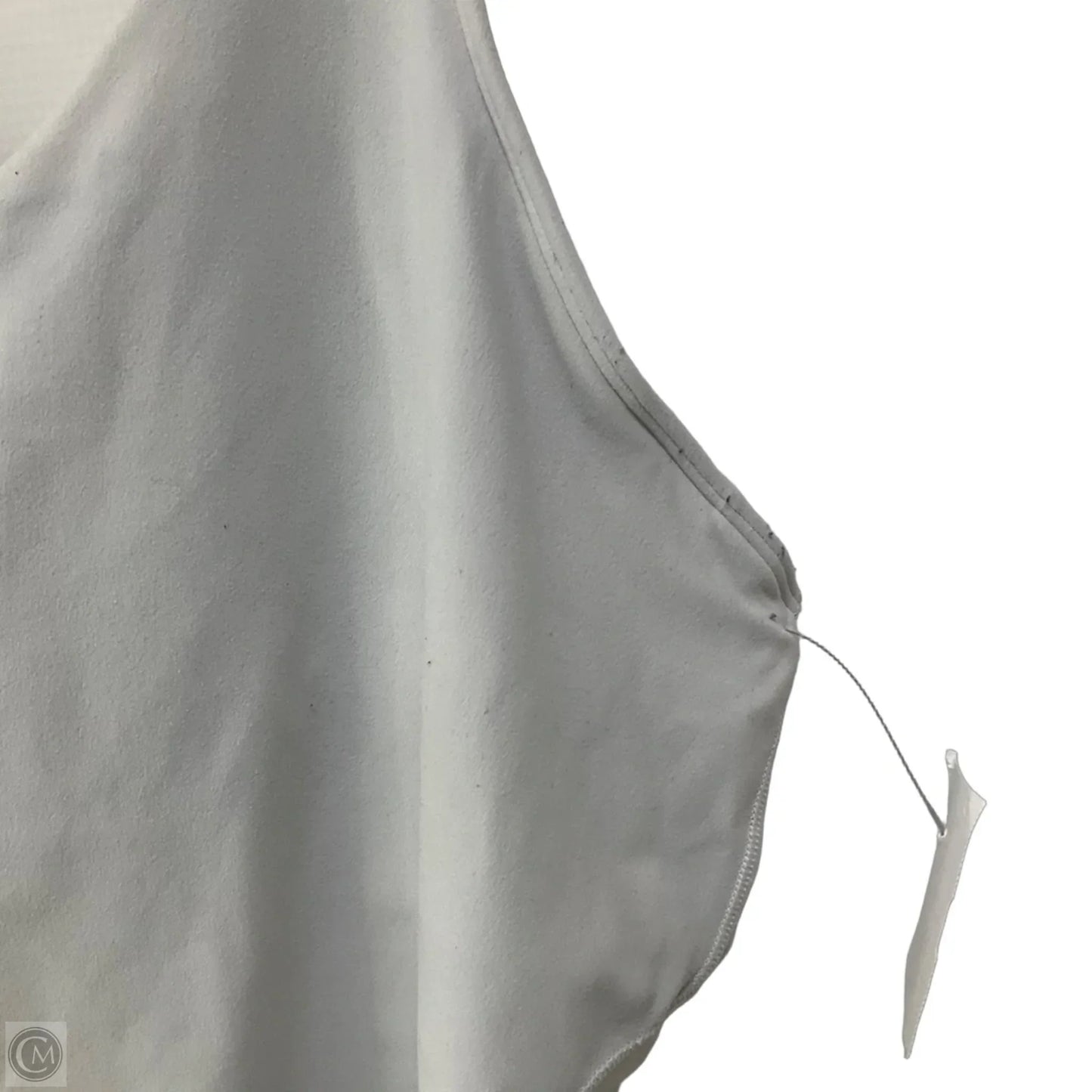 Athletic Tank Top By Lululemon In White, Size: 18