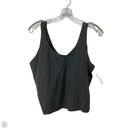 Athletic Tank Top By Lululemon In Grey, Size: 18