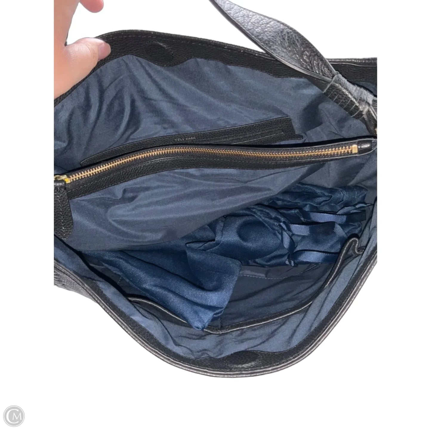 Handbag Leather By Cole-haan, Size: Medium