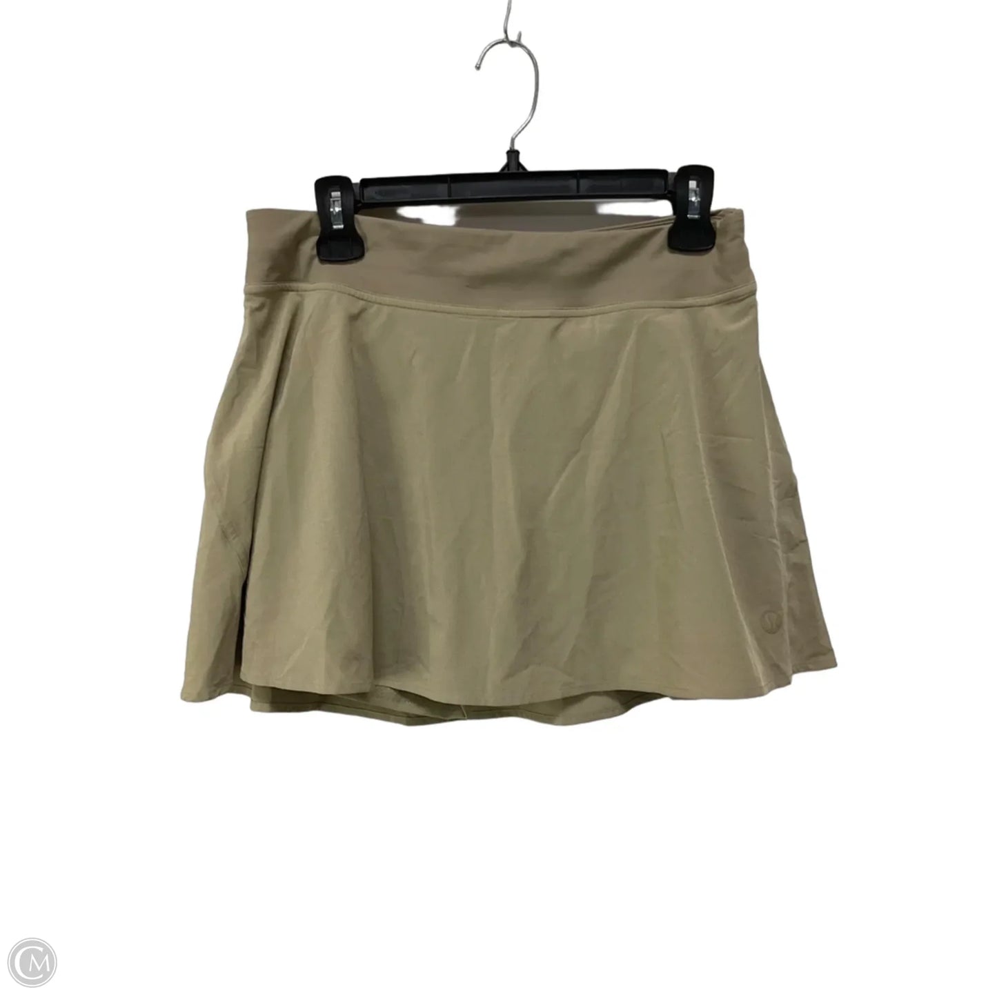 Athletic Skort By Lululemon In Tan, Size: 8