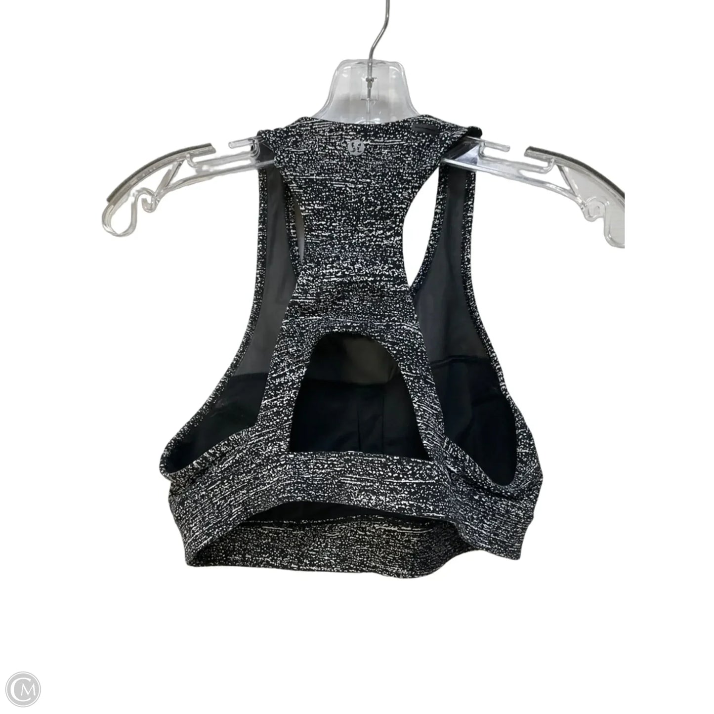 Athletic Bra By Lululemon In Black & White, Size: 10