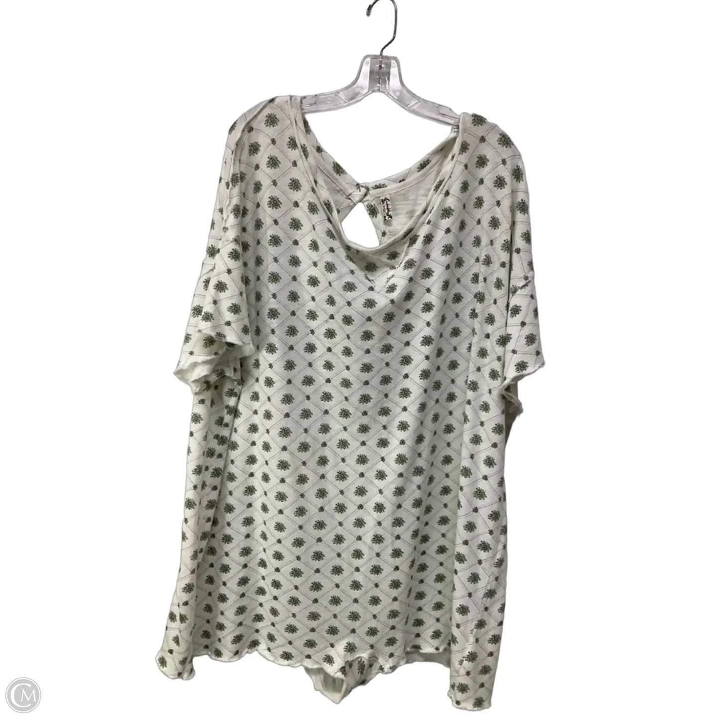 Shortalls By Free People In Green & White, Size: S
