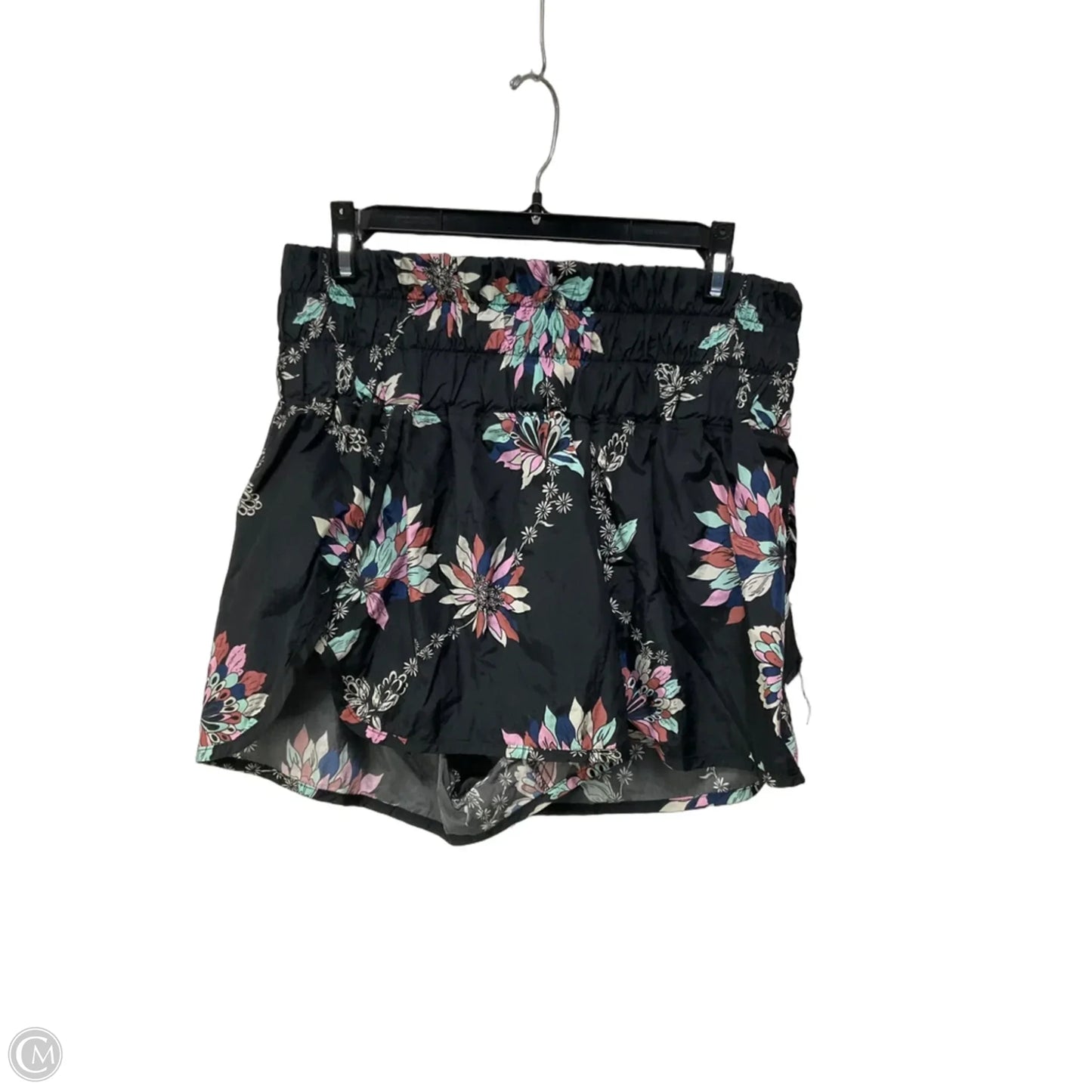 Athletic Shorts By Free People In Floral Print, Size: L