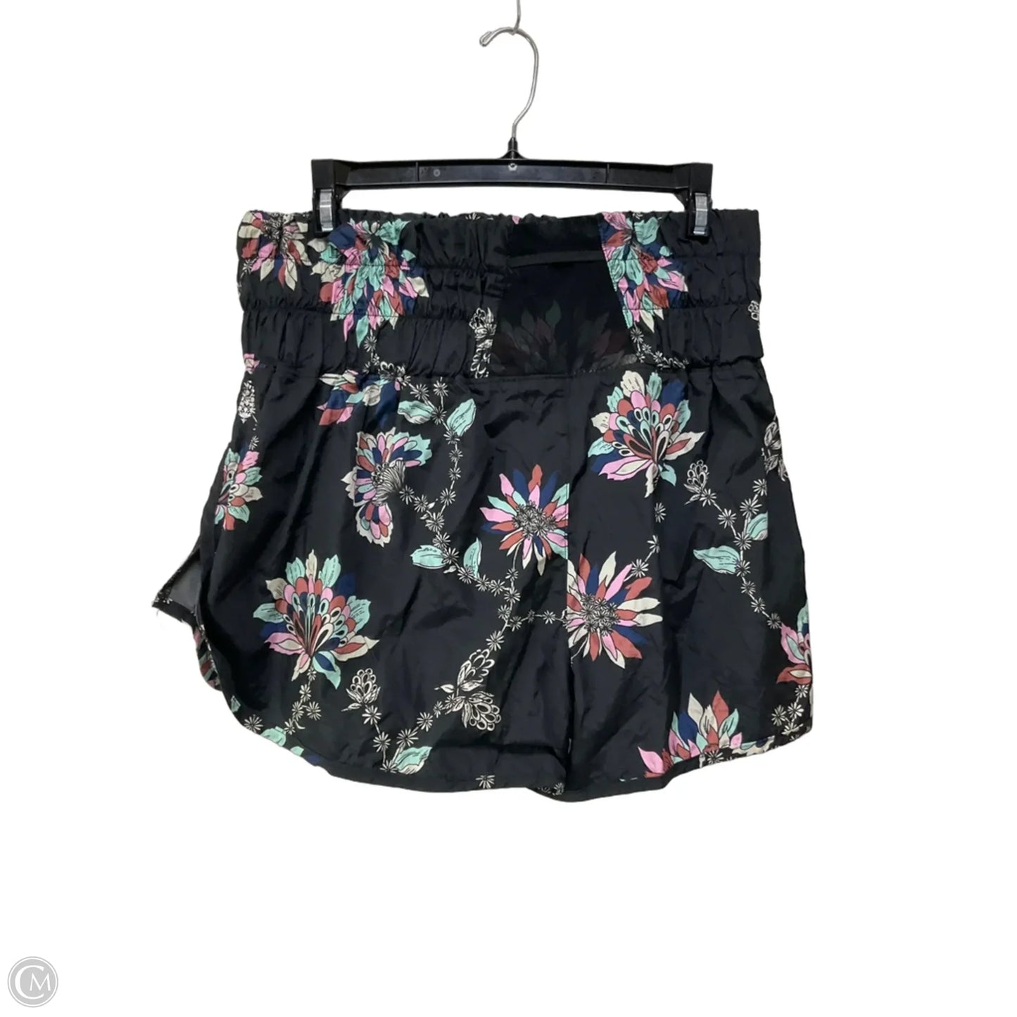 Athletic Shorts By Free People In Floral Print, Size: L