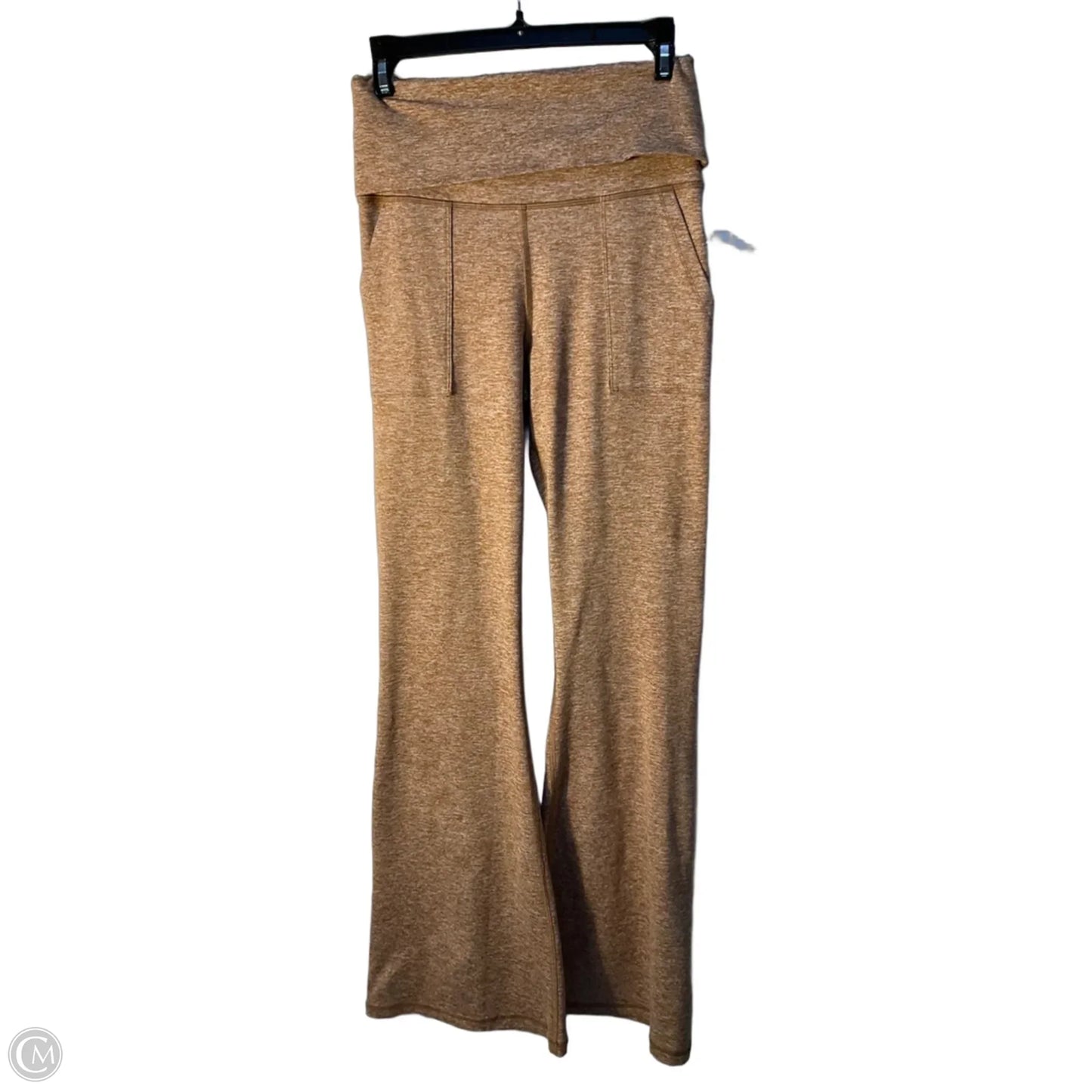 Athletic Leggings By Offline In Tan, Size: M
