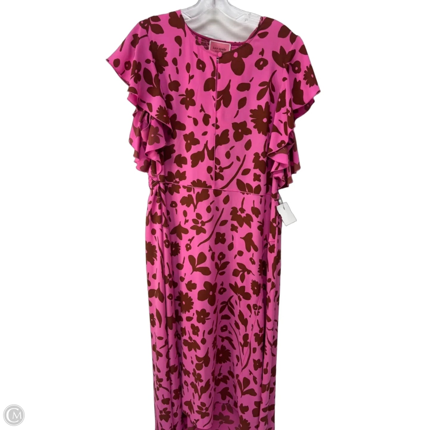 Dress Designer By Kate Spade In Floral Print, Size: 16