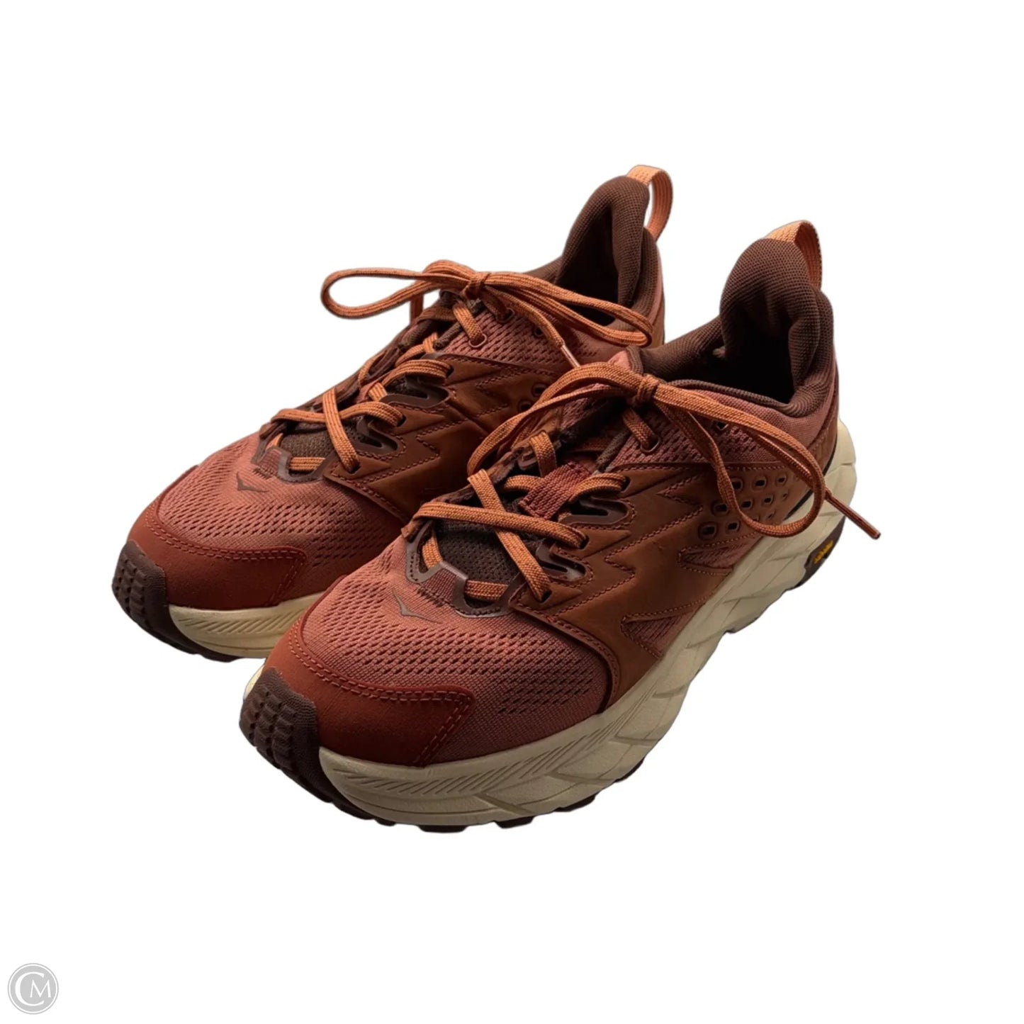 Shoes Athletic By Hoka In Orange, Size: 9