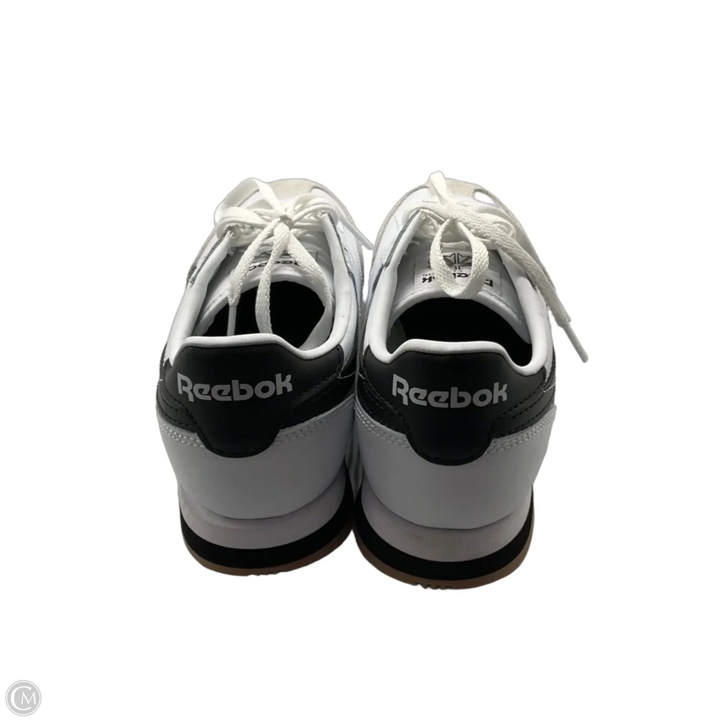 Shoes Sneakers By Reebok In Black & White, Size: 6.5