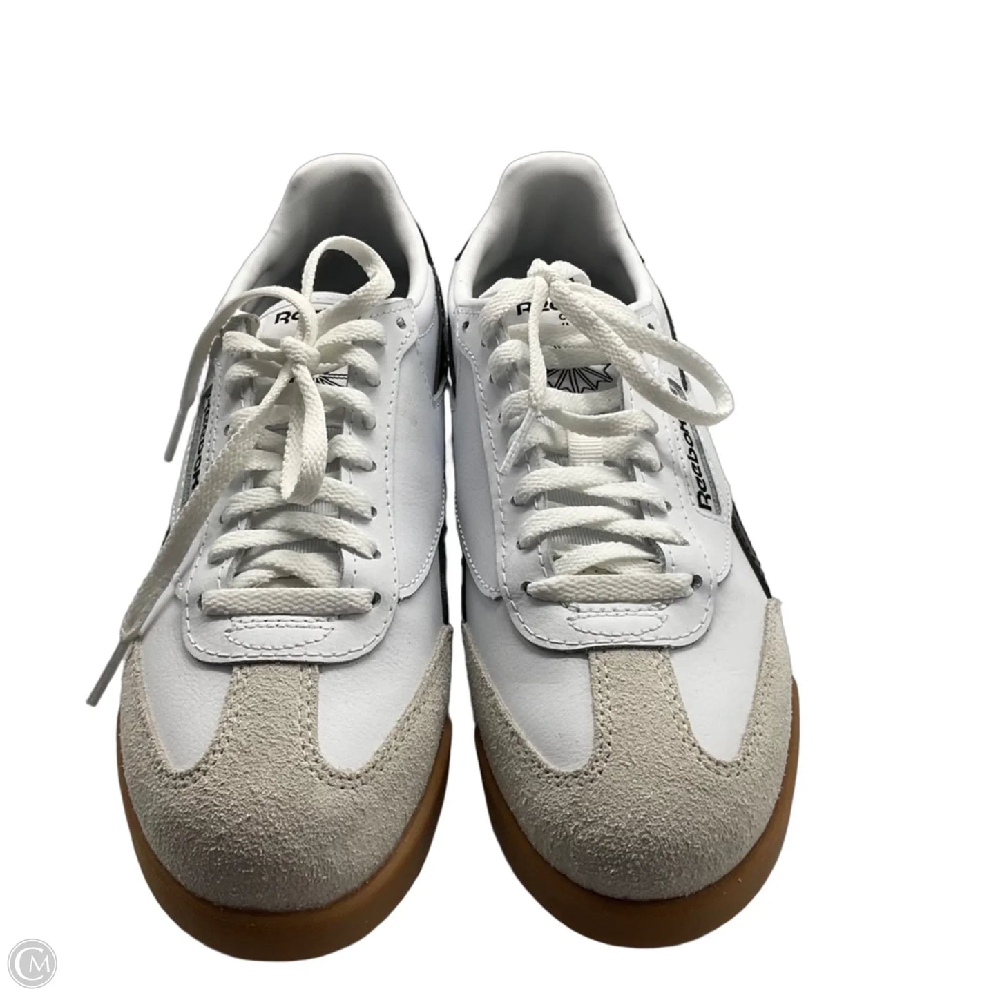 Shoes Sneakers By Reebok In Black & White, Size: 6.5