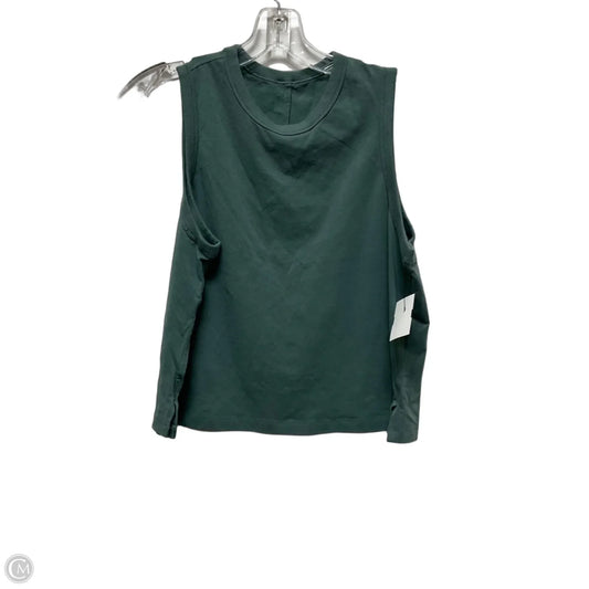 Athletic Tank Top By Lululemon In Green, Size: 6