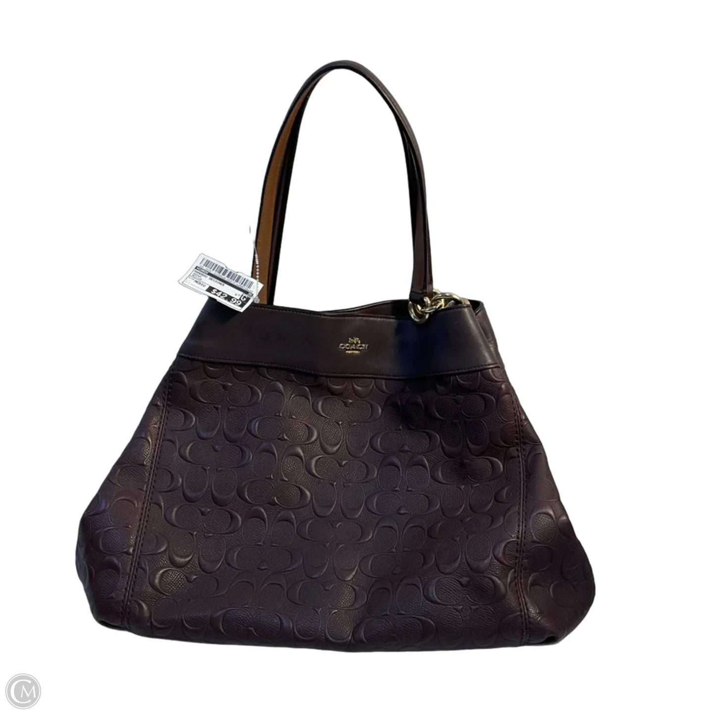 Handbag Designer By Coach, Size: Medium