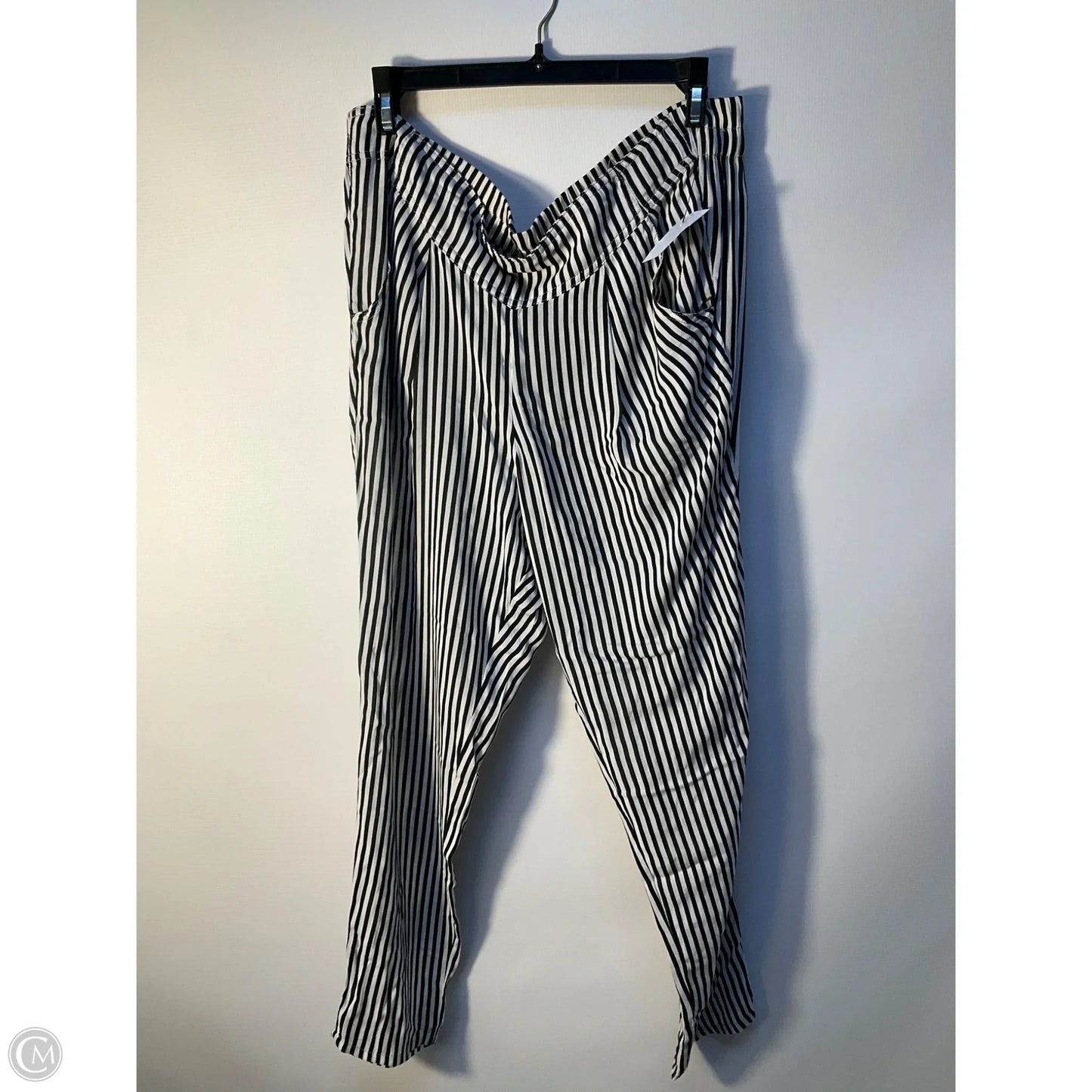 Pants Lounge By Free People In Striped Pattern, Size: S