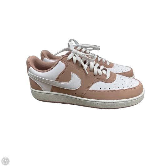 Shoes Athletic By Nike In Pink & White, Size: 11