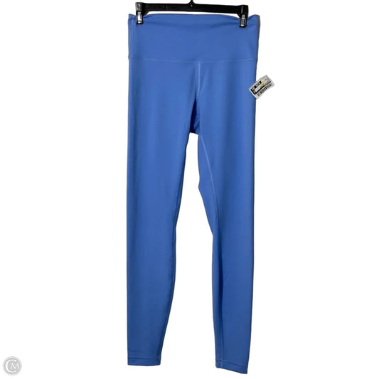 Athletic Leggings By Lululemon In Blue, Size: 8