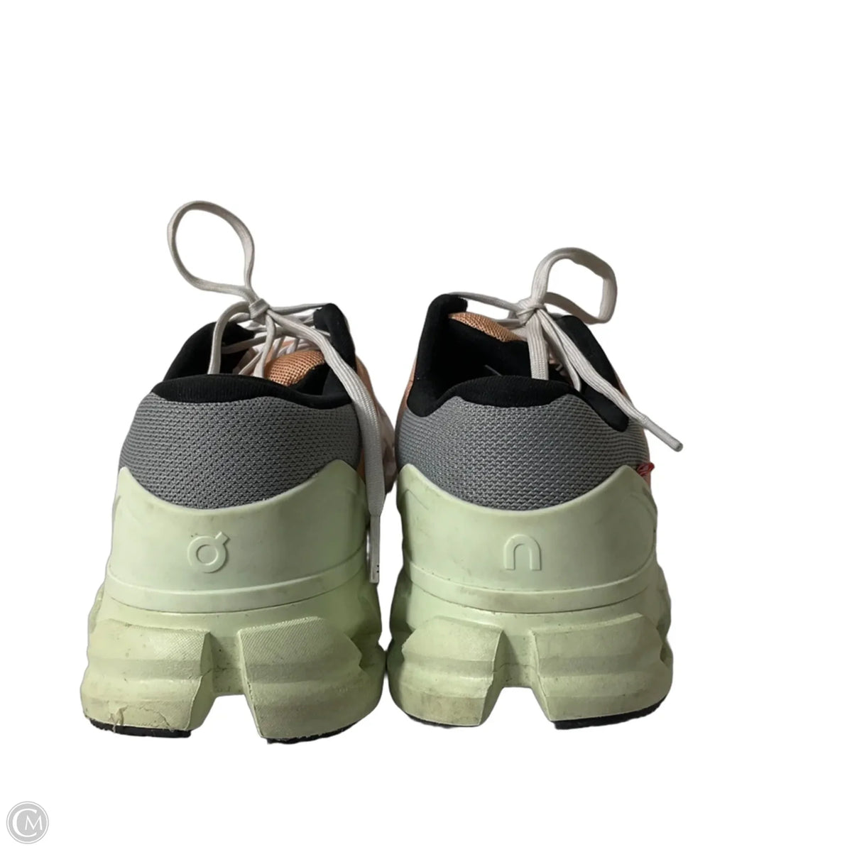 Shoes Athletic By On Cloud In Black & Orange, Size: 9