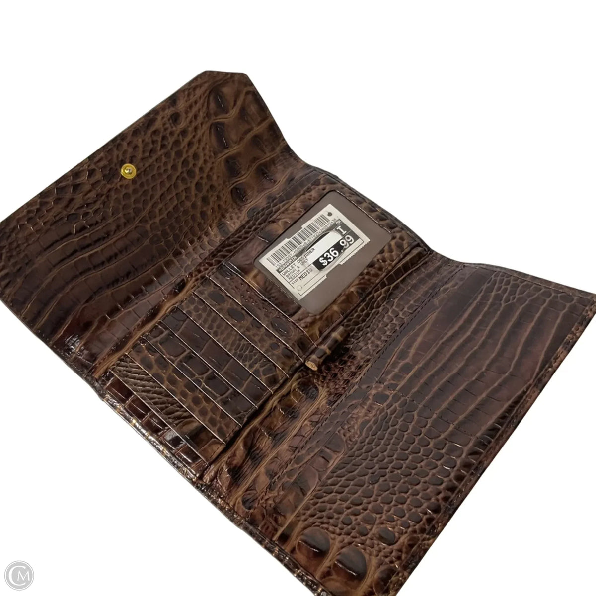 Wallet Designer By Brahmin, Size: Medium