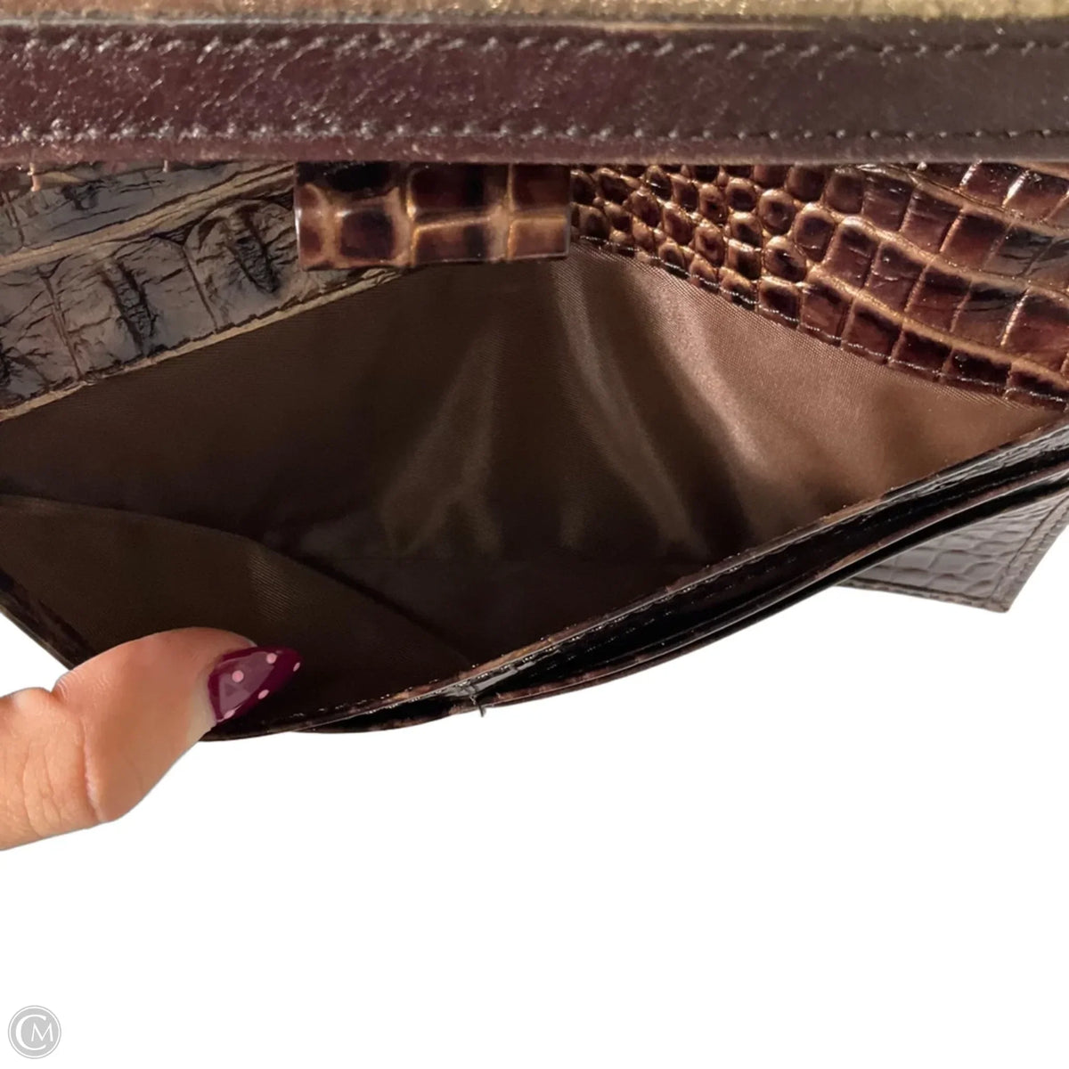 Wallet Designer By Brahmin, Size: Medium