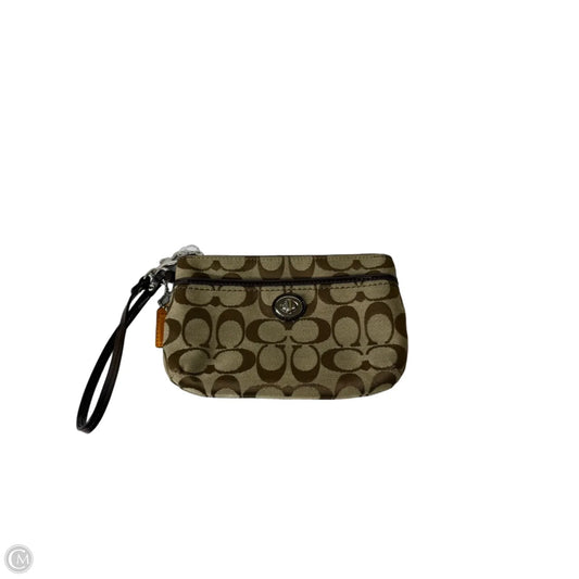 Wristlet Designer By Coach, Size: Medium