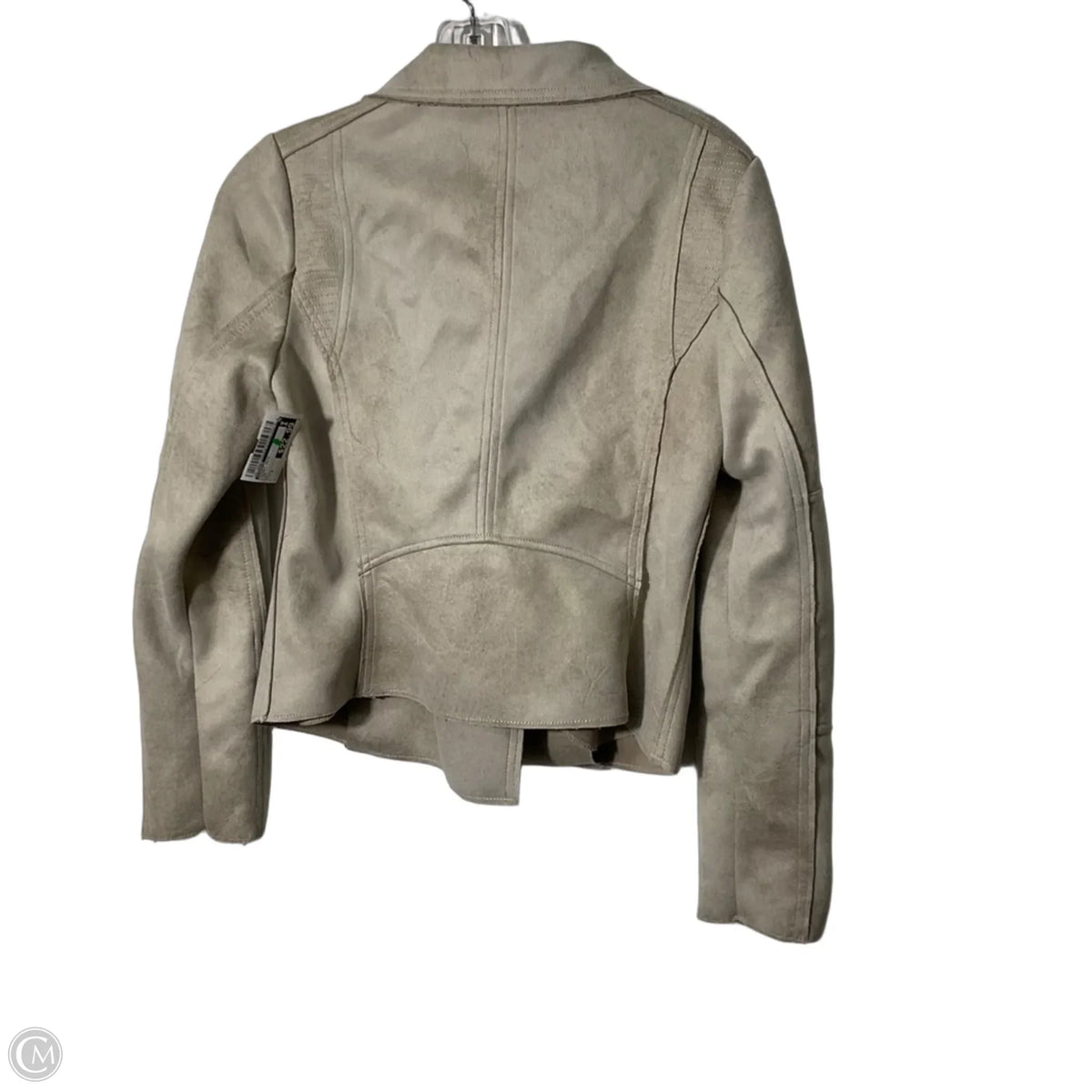 Jacket Moto By Evereve In Tan, Size: S