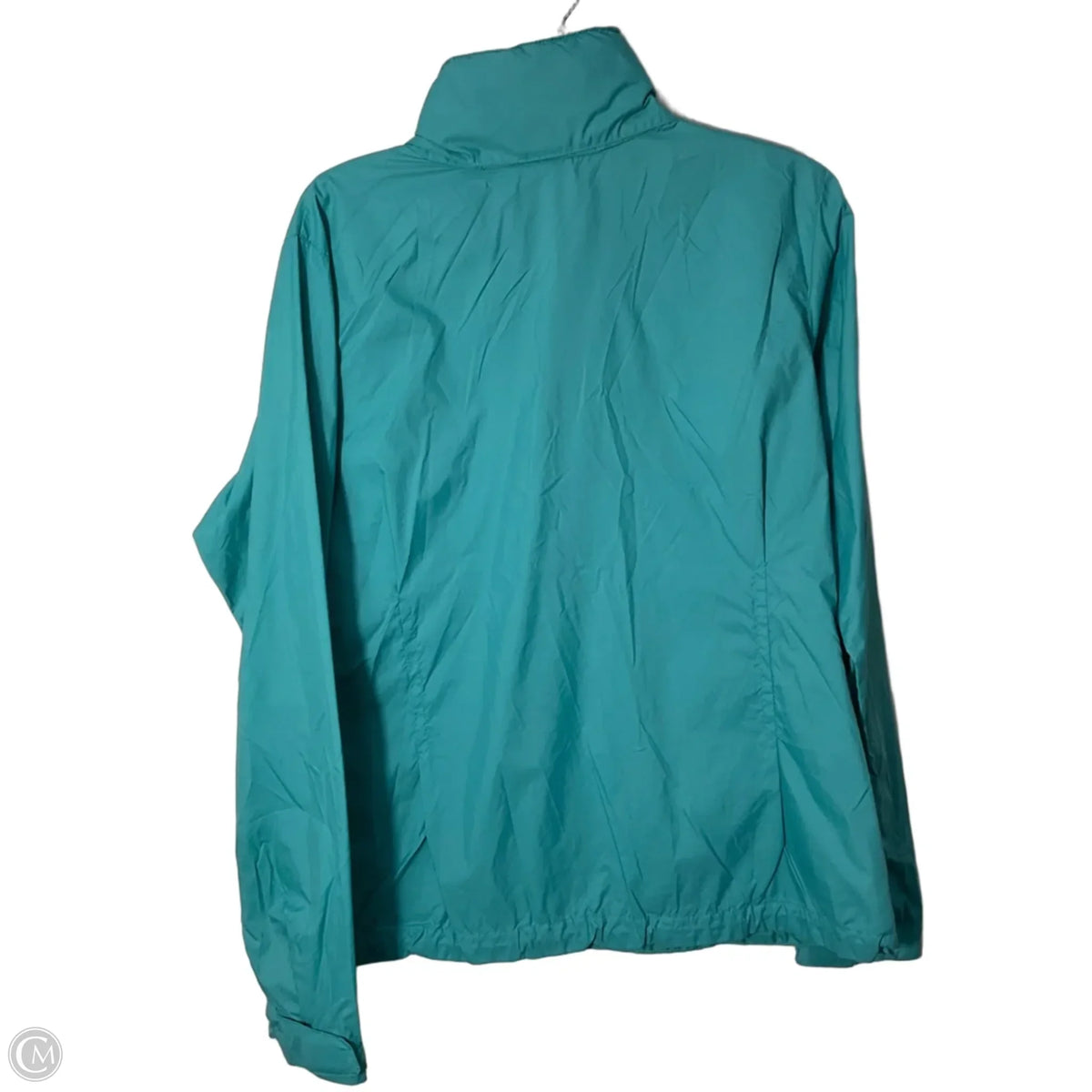 Jacket Windbreaker By Columbia In Blue, Size: Xl
